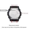 Ремешок для часов 18 мм для CASIO AE1200 / 1300 / 1000 W-219 Сменный силиконовый резиновый ремешок для часов Мужской браслет-манжета Аксессуар