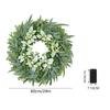 Wreath Simulation Leaf Wreath  Hot Wreath Spring And Summer Door Hanging Decorative Ring