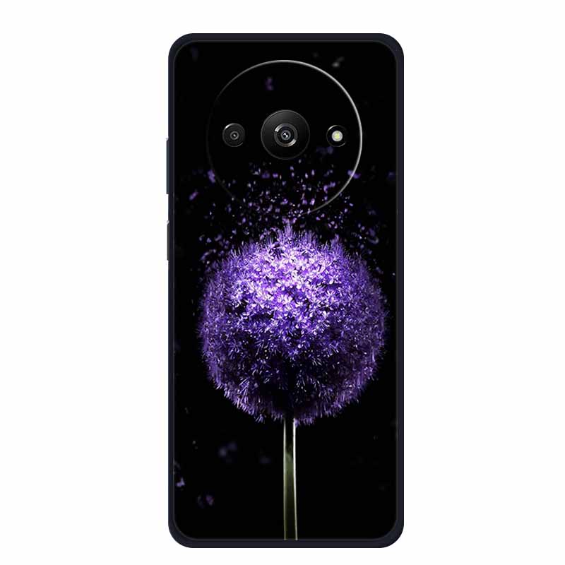 Чехол для телефона Xiaomi Poco C61 Задняя крышка Чехол PocoC61 Черный Силиконовый Мягкий Funda Para Для Xiaomi Poco C61 Чехол C 61 6.71" Coque