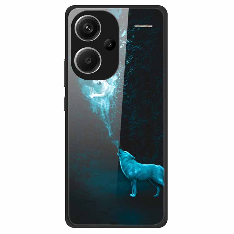 Для Redmi Note 13 Pro Plus 5G Чехол Pro+ Закаленное Стекло Жесткие Fundas для Xiaomi Redmi Note 13 Pro Note13 5G Чехол Coque Роскошный