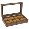 Handmade Retro Luxury Wooden 3/6/12 Grids Watch Boxes Watches Display Case Jewelry Holder Storage Organizer for Watch Holding