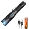 Trustfire Rechargeable Military Strongest 460 Super Strong Distance Shooting 1100m LED Handy Light Tactical Light High Brightness Tactical Flashlight