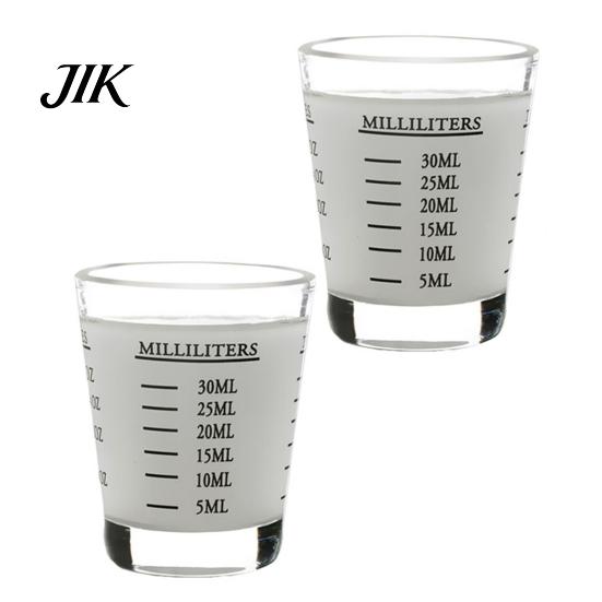 Professional Shot Glass Set Measuring Cups Espresso Jigger with Scale Heavy Baking Glasses for Kitchen Bar Accessories Cooking Task