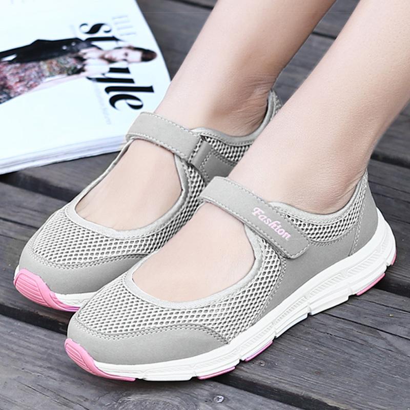 Fashion Flat Shoes For Women Light Breathable Autumn Summer Footwear Comfortable Flats Women Moccasins Zapatos Mujeres Mary Jane Shoes