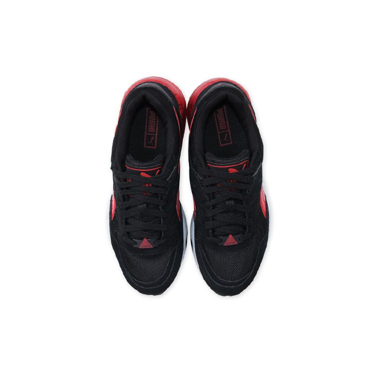 Puma R698 Block Унисекс Черно-красные Низкие Повседневные Кроссовки Стильные Для Ежедневной Носки 360030-02