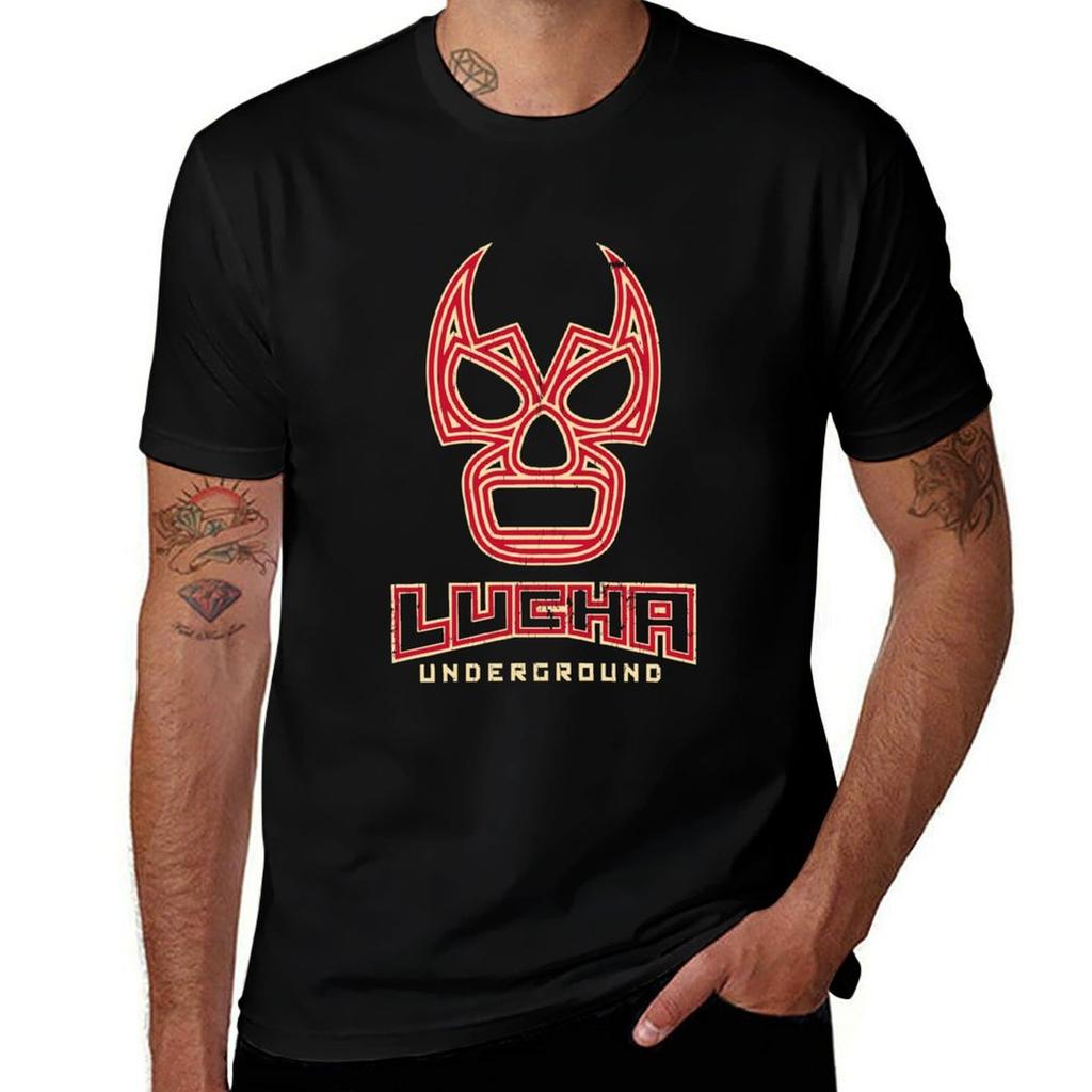 LUCHA 40 TShirt Plus Size Summer Short Sleeve TShirt