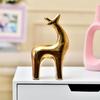 Золотой Олень Удачи и Благодати | Изящное Воплощение Богатства и Процветания | Обязательный Атрибут Современного Роскошного Декора – 1 шт.