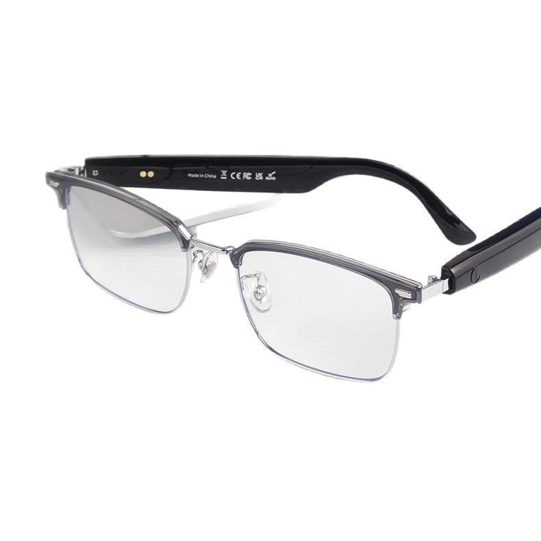 Smart AI Bluetooth Glasses GS13: Photochromic Metal Fashion with High-End Translation Features