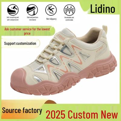 Женская всесезонная защитная обувь: Ударопрочный, Устойчивый к проколам, Изолированный, Дышащий, Устойчивый к запаху, Удобный.