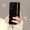 Чехол для телефона Samsung Galaxy S23 S22 S21 S20 Fe Ultra S10 S9 S8 Plus Note 20ultra 10plus, чехол с бриллиантовой короной, королевой, королем, буквой
