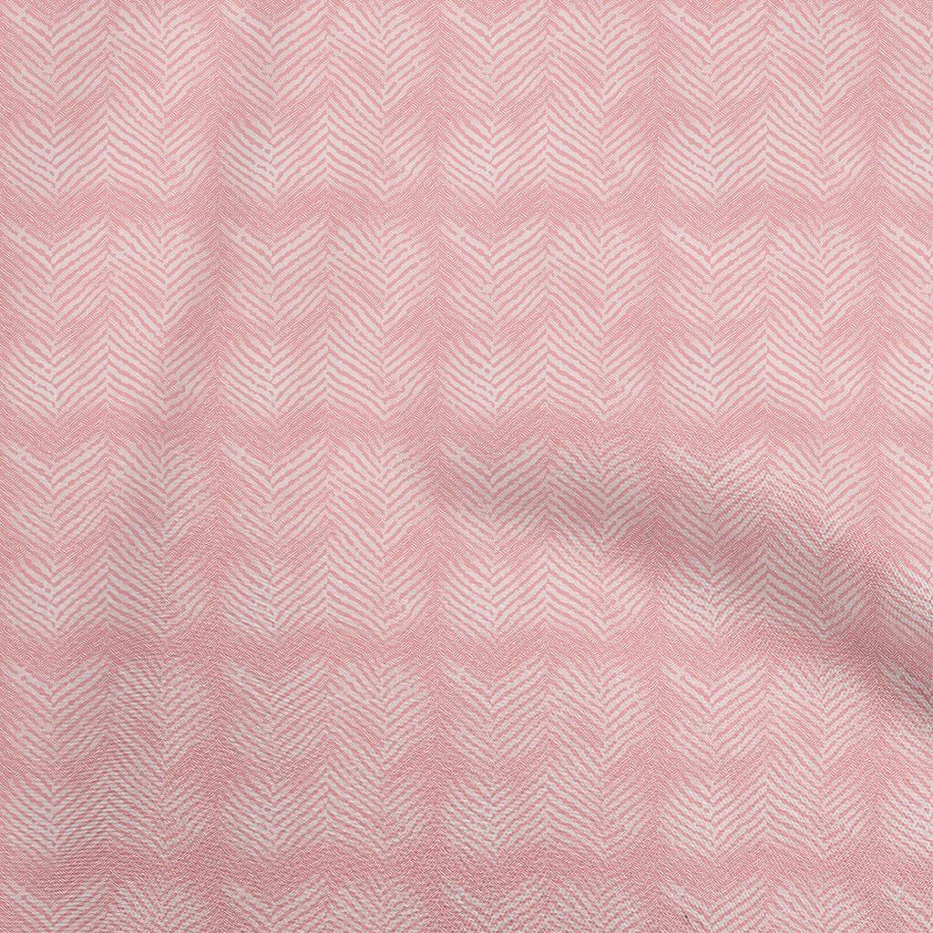 oneOone Ткань Cotton Flex Light Beige с шевронным узором для самостоятельного изготовления одежды, стеганая ткань с принтом, ярд 40 дюймов