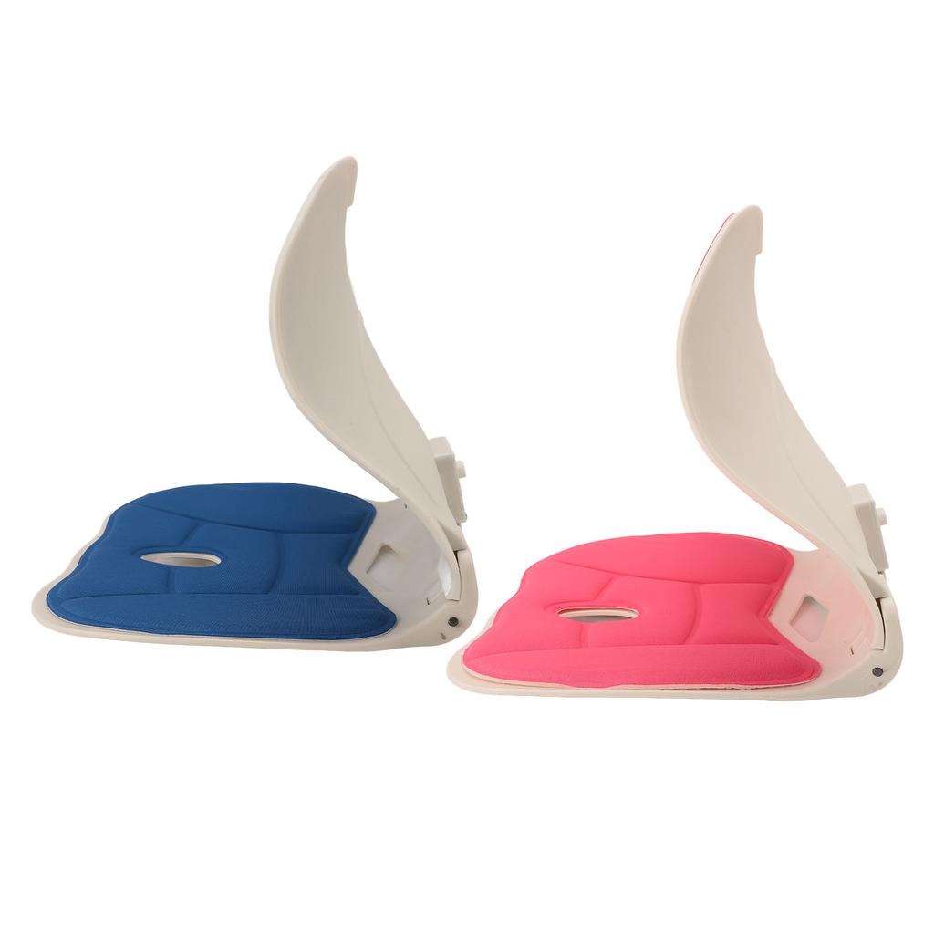 Складная подушка для сиденья с поддержкой спины, мягкая дышащая подушка для сиденья, эргономичное кресло с поддержкой поясницы 