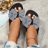 Summer Womens Flip Flops With Butterfly Knot For Beach And Casual Wear