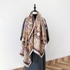 Travel Imitation Cashmere Ethnic Style Women'S Warm Scarf Cool Alpaca Print Fashionable And Elegant Shawl