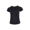 Womens Training Series Solid Color Breathable Short Sleeve T-Shirt Women Tops Black 1363262-001