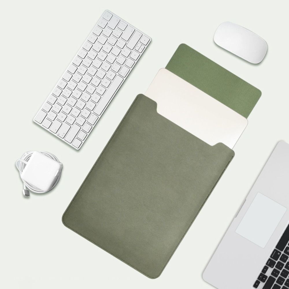 11 13 14 15 дюймов Чехол-конверт для ноутбука Ультратонкий из ПУ кожи Обложка для ультрабука Сумка для ноутбука Противоударный защитный чехол