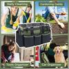 Wear-Resistant Tool Organizer Bag 4 Foldable Dividers Cleaning Tools Storage Bag  Housekeepers