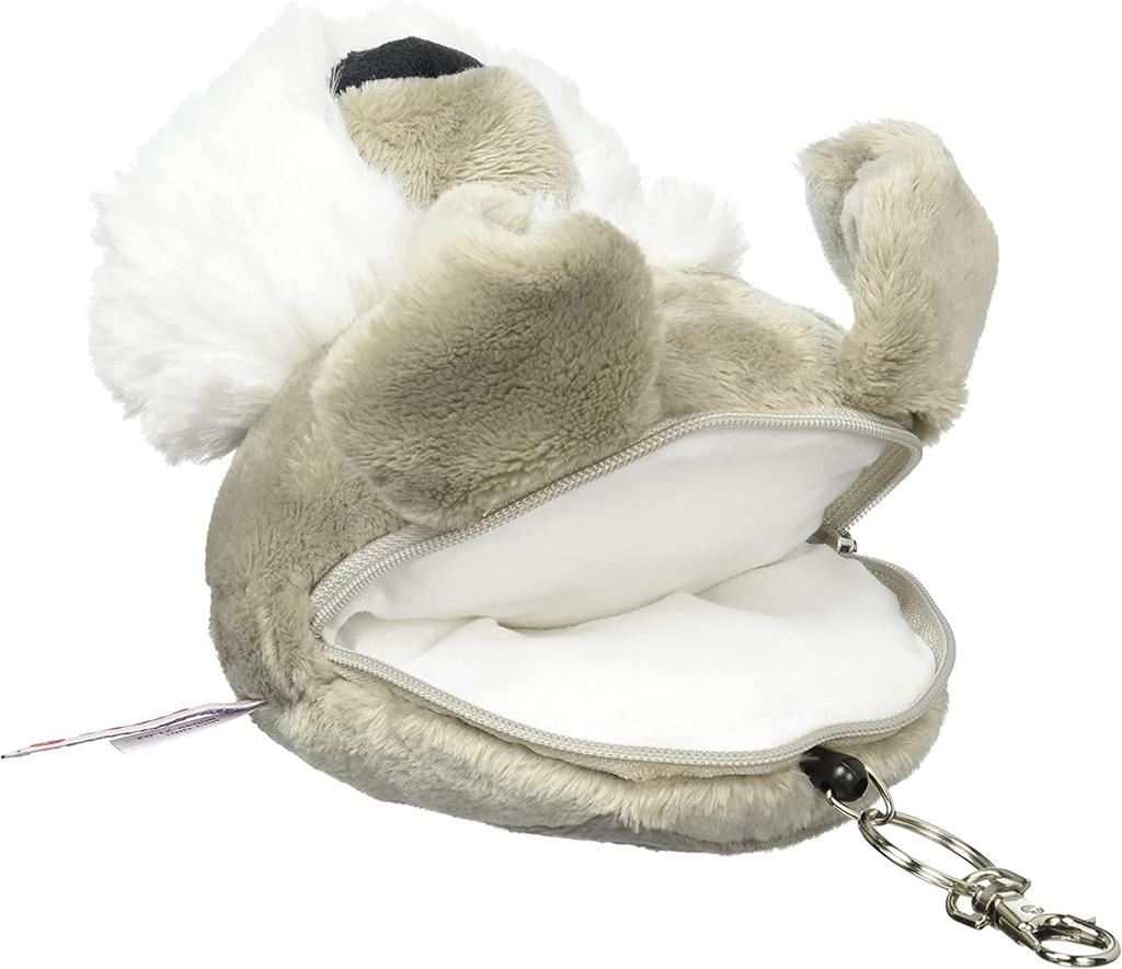 NICI Плюшевый кошелек-пропуск с катушкой, набор «Шнауцер» (Чехол для пропусков, Бинты)