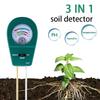 LY101 Soil Moisture Fertility Alkalinity PH Tester 3in1 Garden Flower Moisture Sensor Meter Plant Acidity Humidity Testing Tools