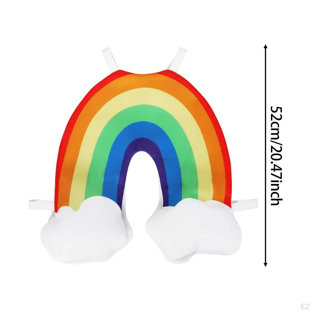 Детский костюм для косплея Rainbow на День детей для девочек и мальчиков, вечеринки, фестивали