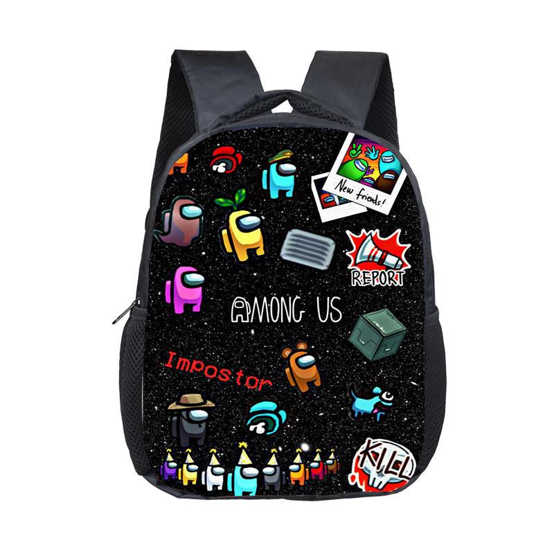 Students Backpack Spaceman Schoolbag Travel Bag Bookbag Shoulderbag