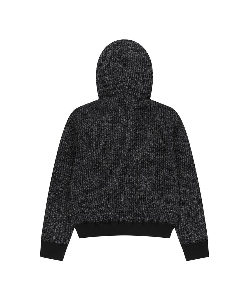Толстовка на молнии Aakam Bokashi Knit (черный)