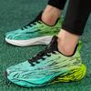 Новая модная уличная дышащая удобная обувь для бега, карбоновая пластина, высокая эластичность, амортизация, студенческая тренировочная спортивная обувь