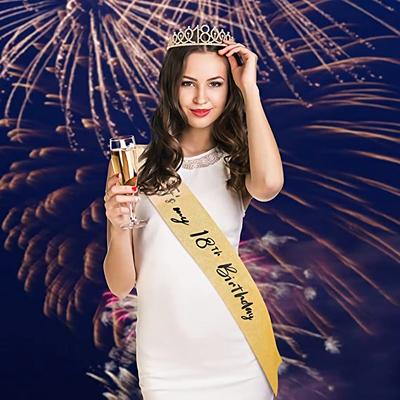 Модный сплав цифровая корона ободок со стразами корона на день рождения головной убор для мальчишника выпускной бал аксессуары для волос