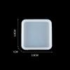Square Silicone Casting Epoxy Molds For Diy Resin Tray Coaster Jewelry Moulds