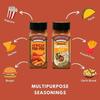 Carpe Victus Popcorn Seasonings Combo, Peri Peri, Chipotle Powder Masala, Smoky Barbeque and Mexican Salsaf 4, 100gm each)