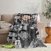 GUOYU Blanket MMr BBeans Throw Soft Flannel Throw Summer Blanket Lightweight Cozy Nap Blanket For Sofa Bed Travel