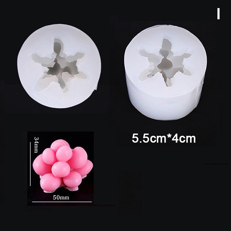 DIY 3D сочные силиконовые формы для изготовления мыла из смолы, свечи, домашний декор