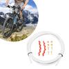Durable with 4 Olives and Inserts Brake Hose Kit Easy To Install White Hydraulic Disc Brake Hose Disc Brake Hose Kit Bike Repair