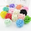 30/50PCS Artificial Roses Decorations for Home Fake Flowers Wedding Decor Scrapbooking Bridal Accessory Celebration Wall Designs