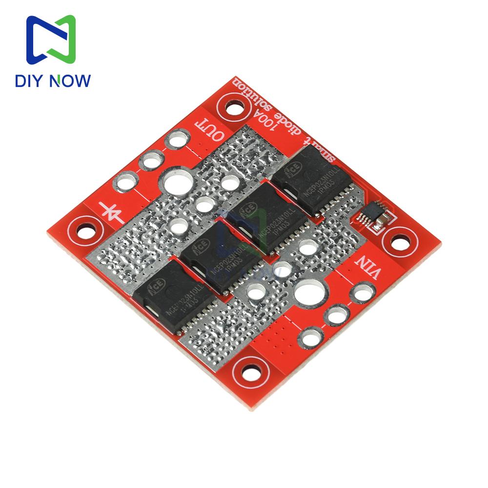 Ideal Diode Module 100a High Current No Grounding Required No Voltage Limit Anti-Backflow Anti-Reverse Connection Anti-Backflow