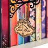 Book Nook Shelf Signs Halloween Themed Genre Labels with Hanging Brackets Library Decor for Fantasy Romance Dark Academia Book