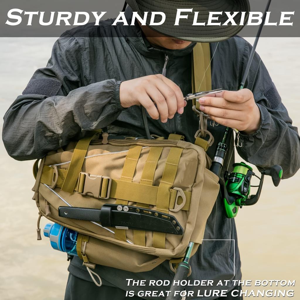 Рюкзак для рыбалки и водонепроницаемая коробка для приманок, сумка для рыболовных снастей, подарки для рыбалки нахлыстом