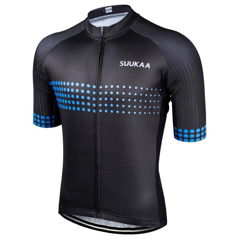 Short Sleeve Cycling Jersey Moisture Wicking Breathable Quick Dry Men Women