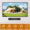 Sound Bar Mounts Universal Speaker Bracket Under TV Wall Mount Nonslip Soundbar Shelf Under TV Space Saving