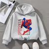 2026 New Winter-Spring Long-Sleeved Superhero Children's Sweatshirt for Boys, Girls' Casual Top with Cartoon Print