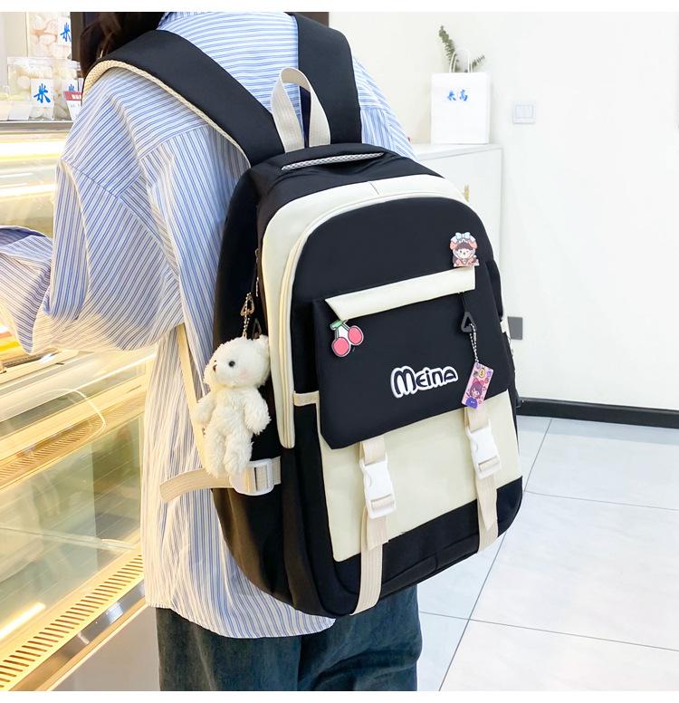 Школьный рюкзак для девочек, школьный рюкзак большой емкости для школьников