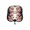 Hanging Rose Flower Print Eyeglass Case Soft Reading Glass Pouch Portable Sunglasses Holder  Gifts