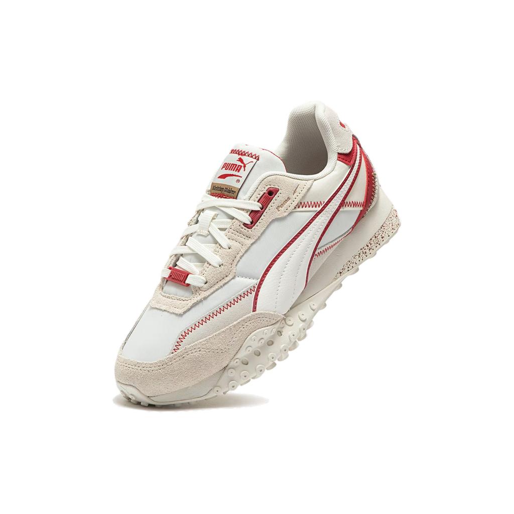 Puma Blktop Rider Comfortable Round Toe Versatile Lightweight Low Top Casual Shoes Unisex Casual Shoes Off-White 397194-01