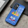 Чехол для телефона D-Dragon Quest Slime для S25 Ultra Samsung S26 S23 S24 Plus S22 S20 S21 Fe A54 A34 A53 A16 Стеклянная крышка