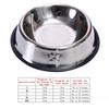 Classic Stainless Steel Dog Bowl Anti-Gulping Slow Feeder Safe Washable Pet Food Water Bowl Small Medium Large Dog Slow Eating