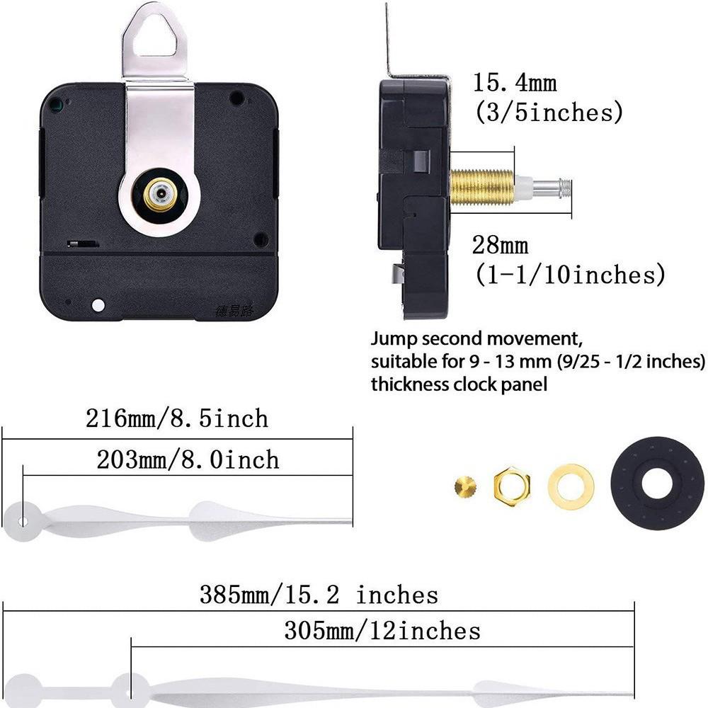 Стрелки часов и набор кварцевого механизма DIY для настенных часов