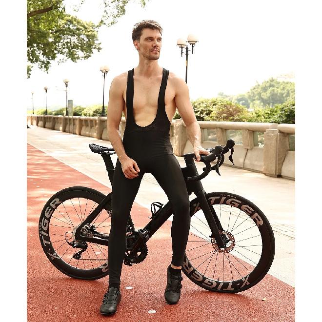 X-Tiger Whole Black 5D GEL Pad Pro Cycling Bib Pants MTB Bike Cycling Trousers Anti-sweat Quick-Dry Mountian Bike Bib Pants