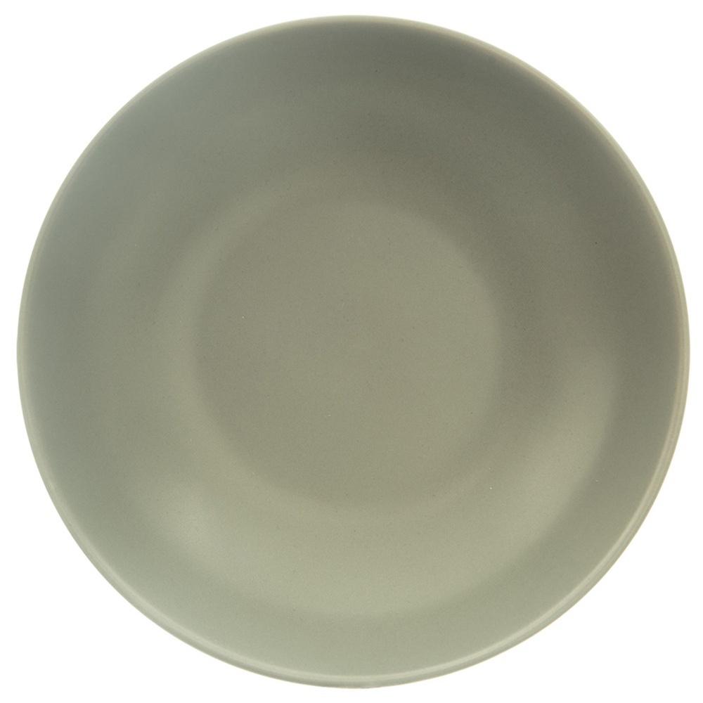 Talerz Obiadowy Duży Głęboki Na Zupę Dania Ceramiczny Zielony 20,5Cm 800 Ml