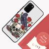 Чехол для телефона 'Череп ворона' для Samsung Galaxy S25 S24 S20 S21 S22 S23 Ultra S9 S10 Plus S25 FE Защитный корпус