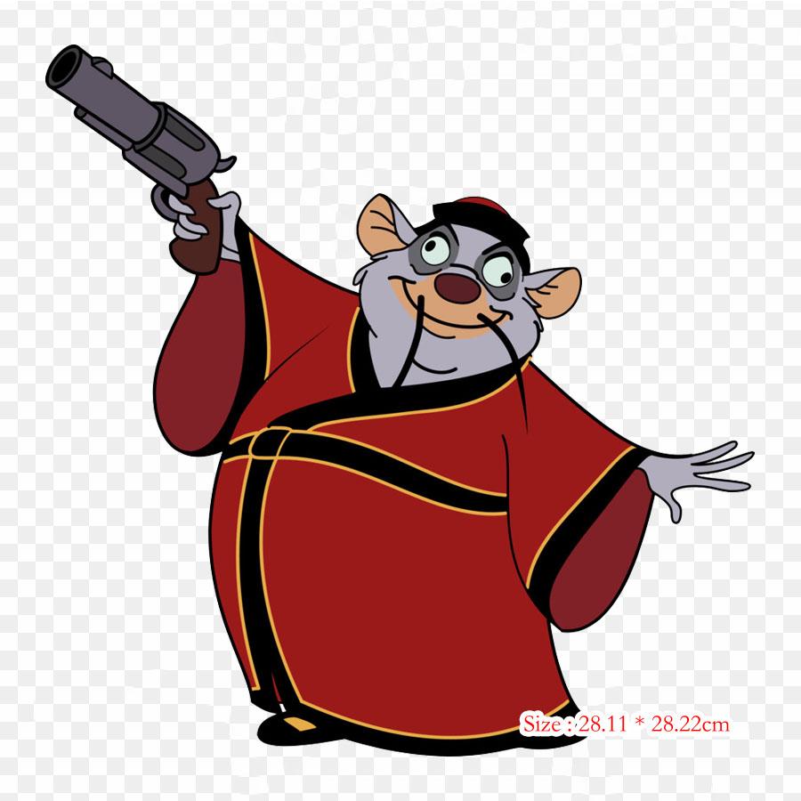 Greatest Detective Basil Professor Ratigan Basil Of St Iron On Heat Transfer Printing Vinyl Patches Sticker for Clothes DIY Appliques Washable Patches